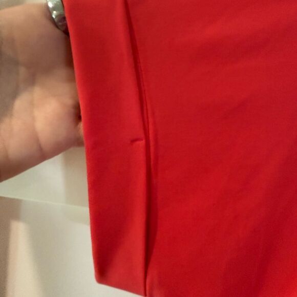 Calvin Klein Red Short Sleeve T-Shirt with placard - Picture 5 of 6